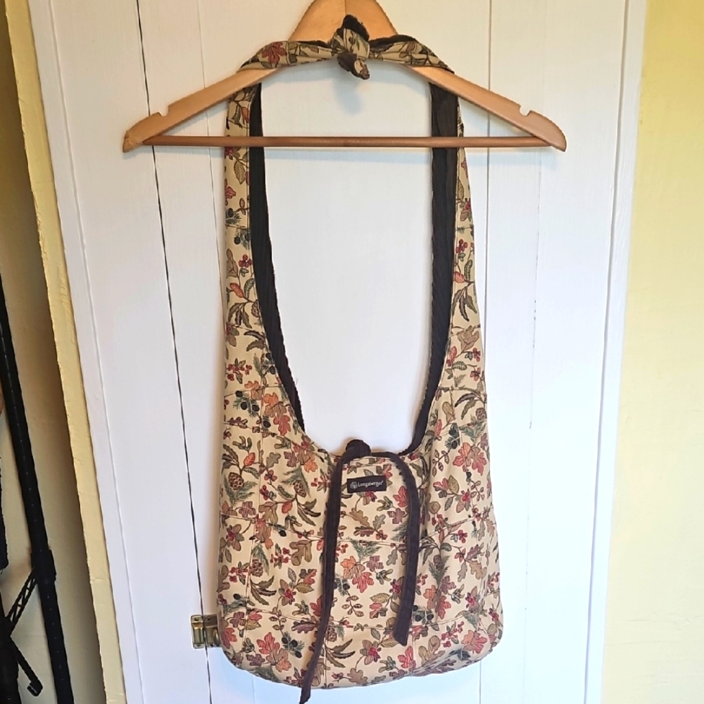 Longaberger Boho Hippie Sling Crossbody Bag